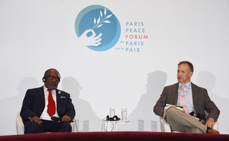 Forum sur la Paix à Paris Azali à rebours de ses homologues africains
